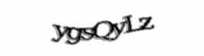 Security check image, please type the characters shown